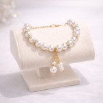 Golden Grace Pearl Bracelet