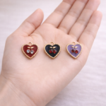 Cute Cherry Heart Pendant Necklace - Image 2