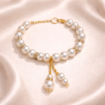 Golden Grace Pearl Bracelet - Image 4