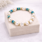 Cosmic Pearl Charm Bracelet - Image 3