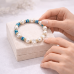 Cosmic Pearl Charm Bracelet - Image 2