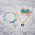 Blue Butterfly Jewelry Set | Bundle Deal 3
