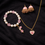 Pink Cherry Heart Jewelry Set | Bundle Deal 5