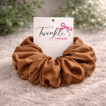 Twinkle Threads – Premium Satin Scrunchies (Pack of 5) - Image 5