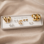 7-Day Hoop & Stud Earring Set