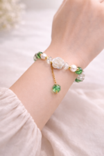 Royal Green Crystal Bracelet - Image 4