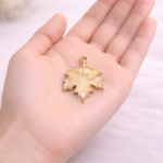 Maple Leaf Pendant Necklace - Image 2