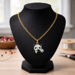 Cute Panda Pendant Necklace