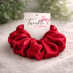 Twinkle Threads – Premium Satin Scrunchies (Pack of 5) - Image 3