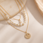 Personalized Pearl Layered Necklace