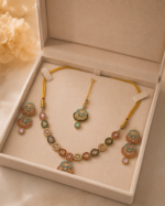 Royal Multicolor Traditional Jewelry Set - Image 3