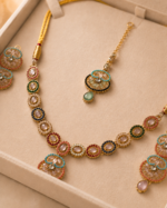 Royal Multicolor Traditional Jewelry Set - Image 2