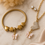 Butterfly Charm Jewelry Set